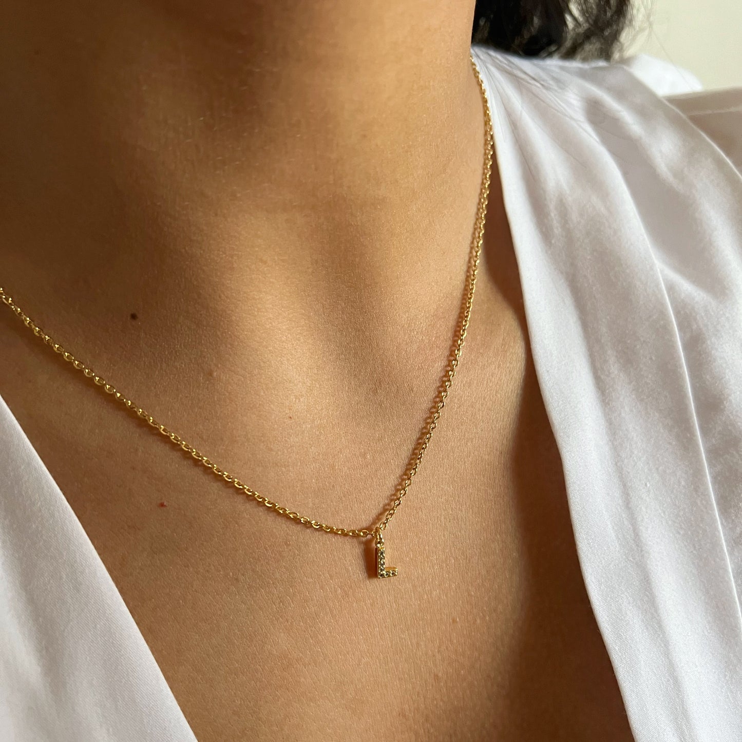 Mini Initial Necklace