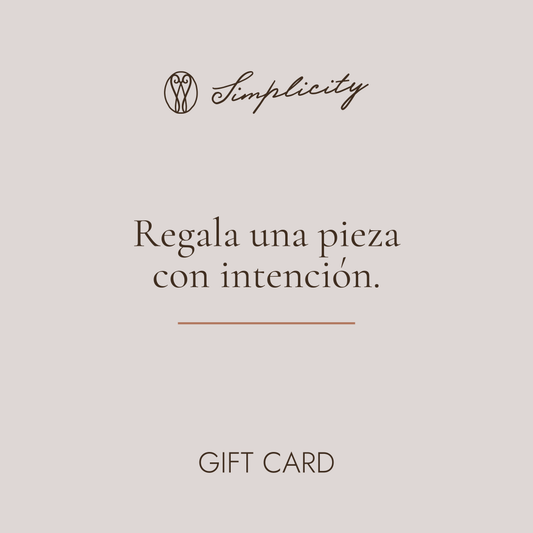 Gift Card - tarjeta de regalo