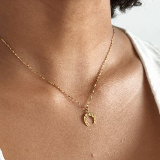 Lucky Horseshoe Necklace