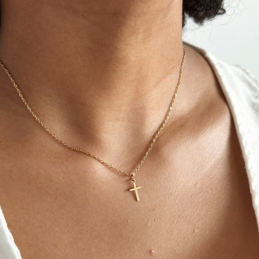 Mini Cross Necklace