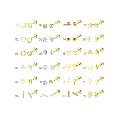 Piercings - Acero Inoxidable