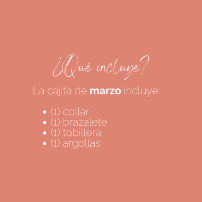 Monthly Treasure Box - Marzo