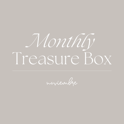 Monthly Treasure Box - Noviembre