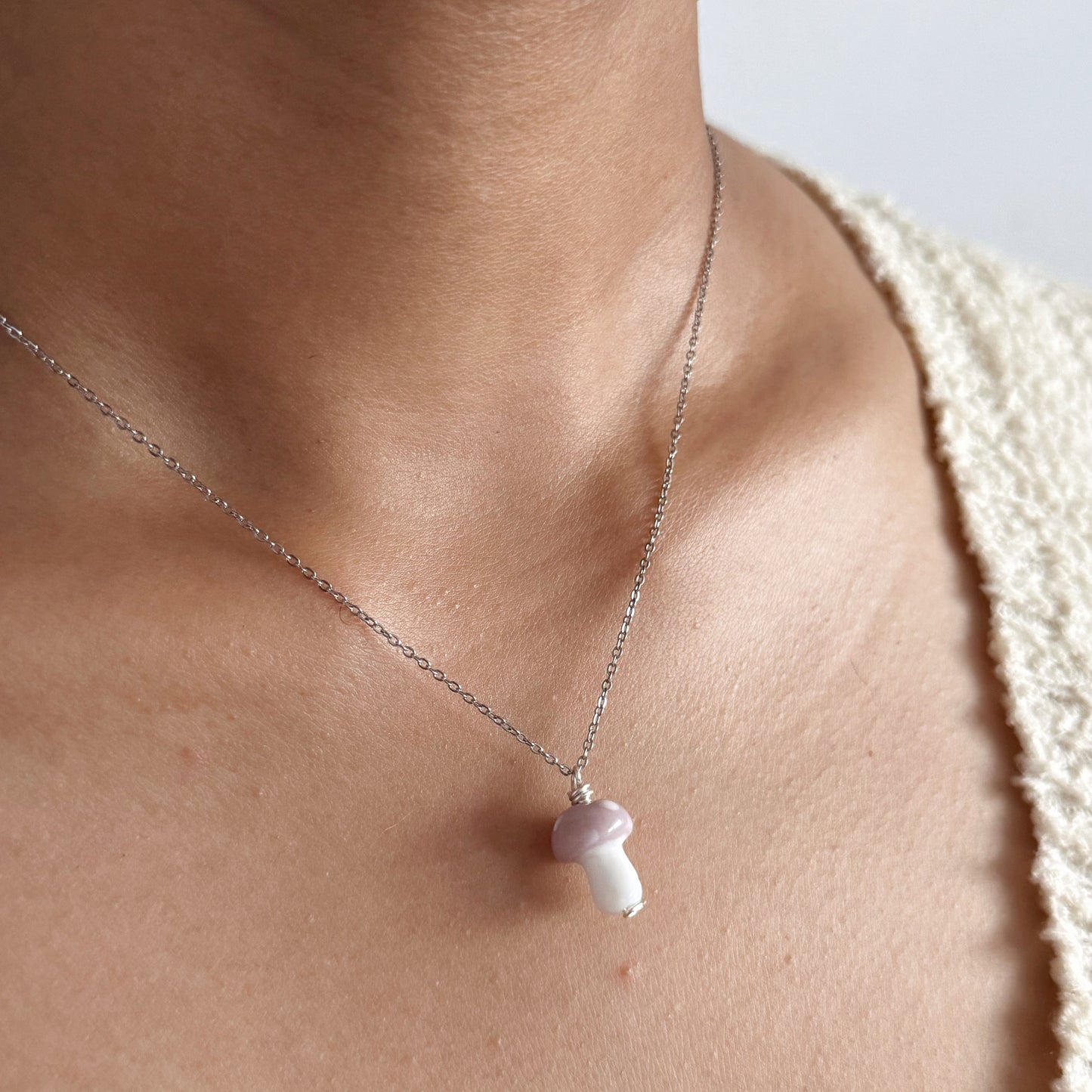 Mushroom Necklace