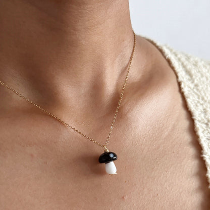 Mushroom Necklace
