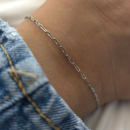 Paperclip Anklet