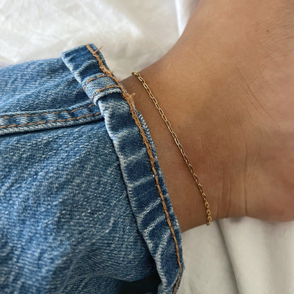 Paperclip Anklet