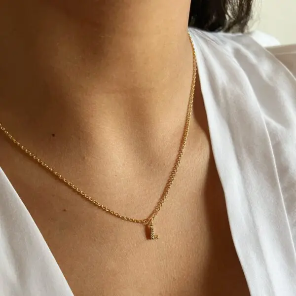 Mini Initial Necklace