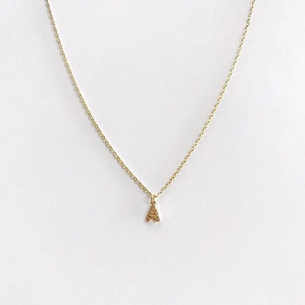 Mini Initial Necklace