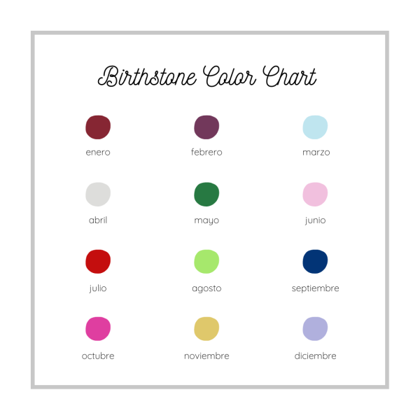 birthstone color