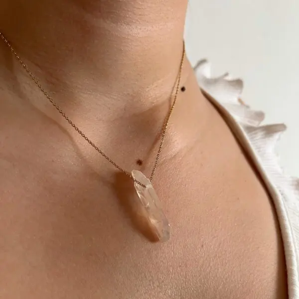 Clear Quartz Necklace