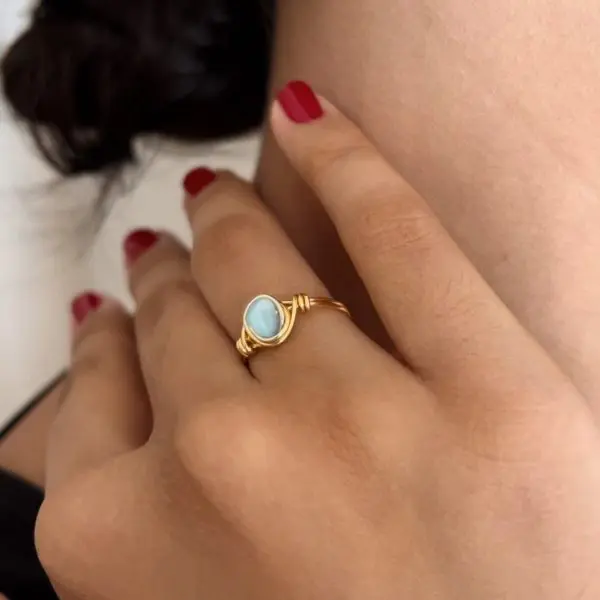 aquamarine ring