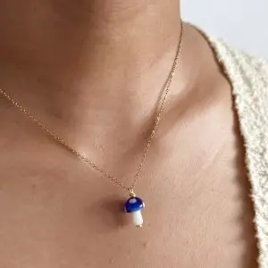 Mushroom Necklace